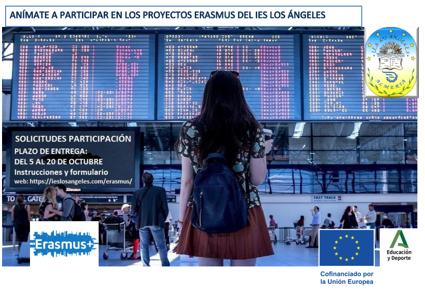 ¡Participa en los proyectos Erasmus del IES Los Ángeles!