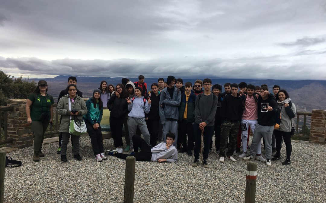 Ruta en Sierra Nevada de los alumnos de 1º de Bachillerato y 2ºFPB
