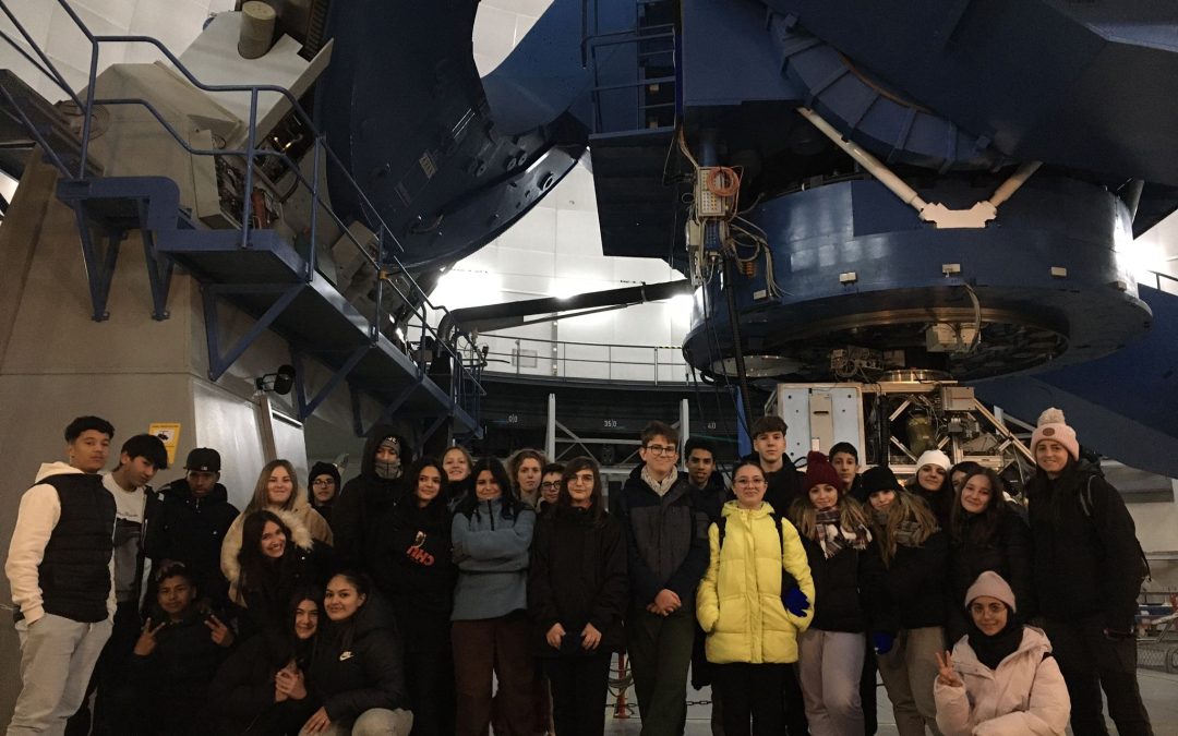 Visita al Observatorio de Calar Alto con los alumnos y alumnas de 3º ESO