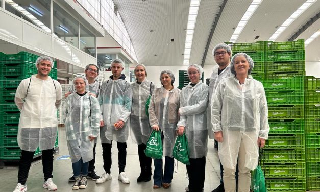 ALUMNADO DEL C.F.G.S. DE PREVENCIÓN DE RIESGOS PROFESIONALES, VISITA LA EMPRESA BIOSABOR S.A.T.